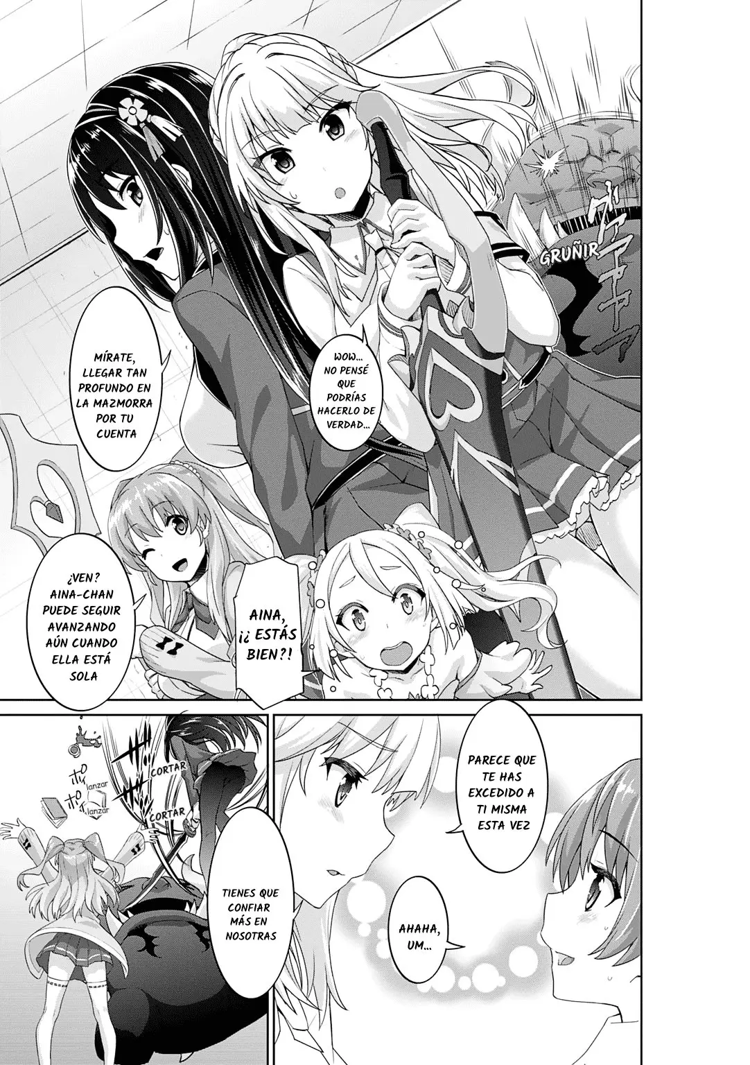 Omega Labyrinth Dengeki comic Anthology - Capítulo 5 - Página 9 - LectorTMOo