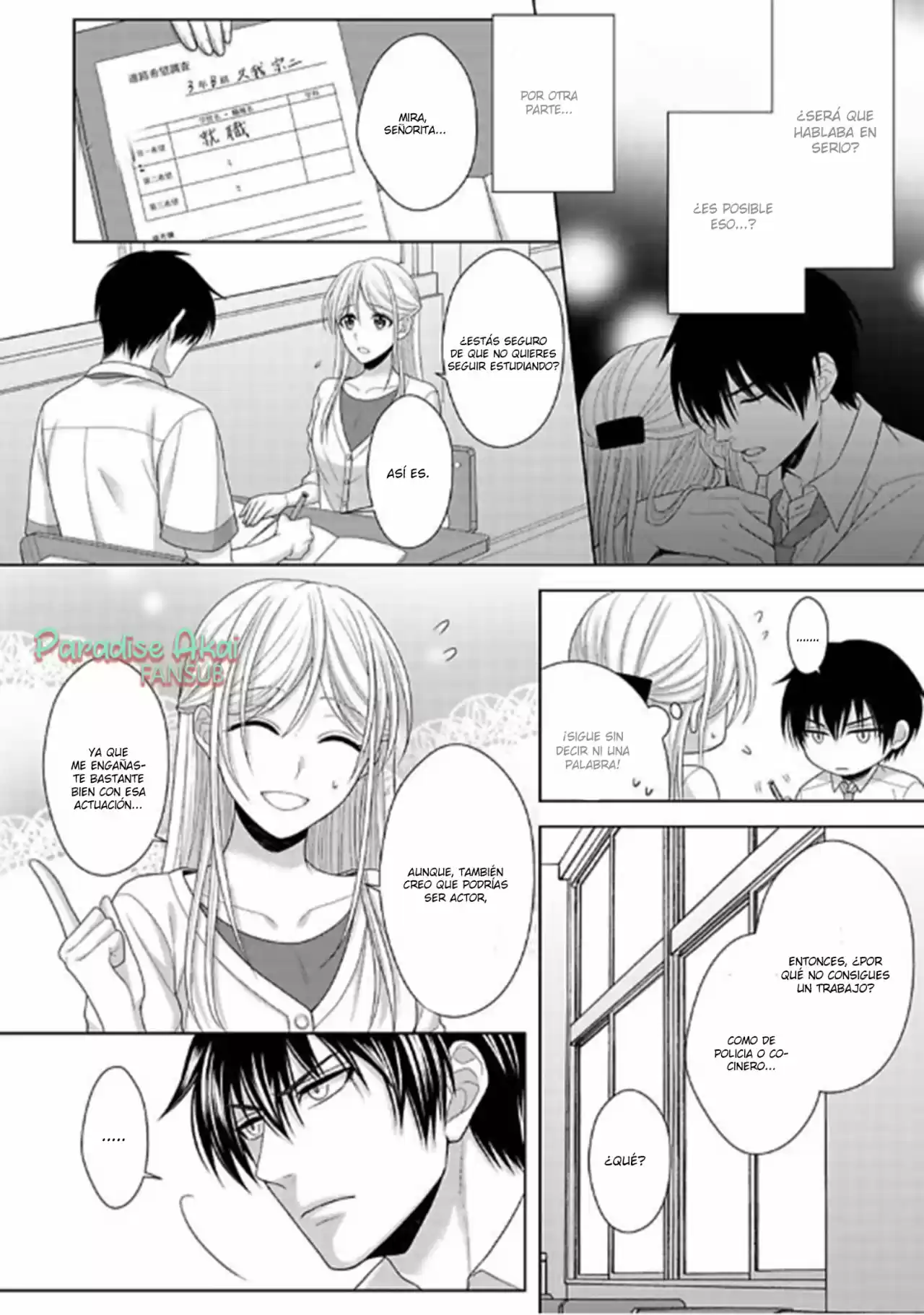 Omiai Aite wa Oshiego, Tsuyoki na, Mondaiji (2016) - Capítulo 3 - Página 7 - LectorTMOo