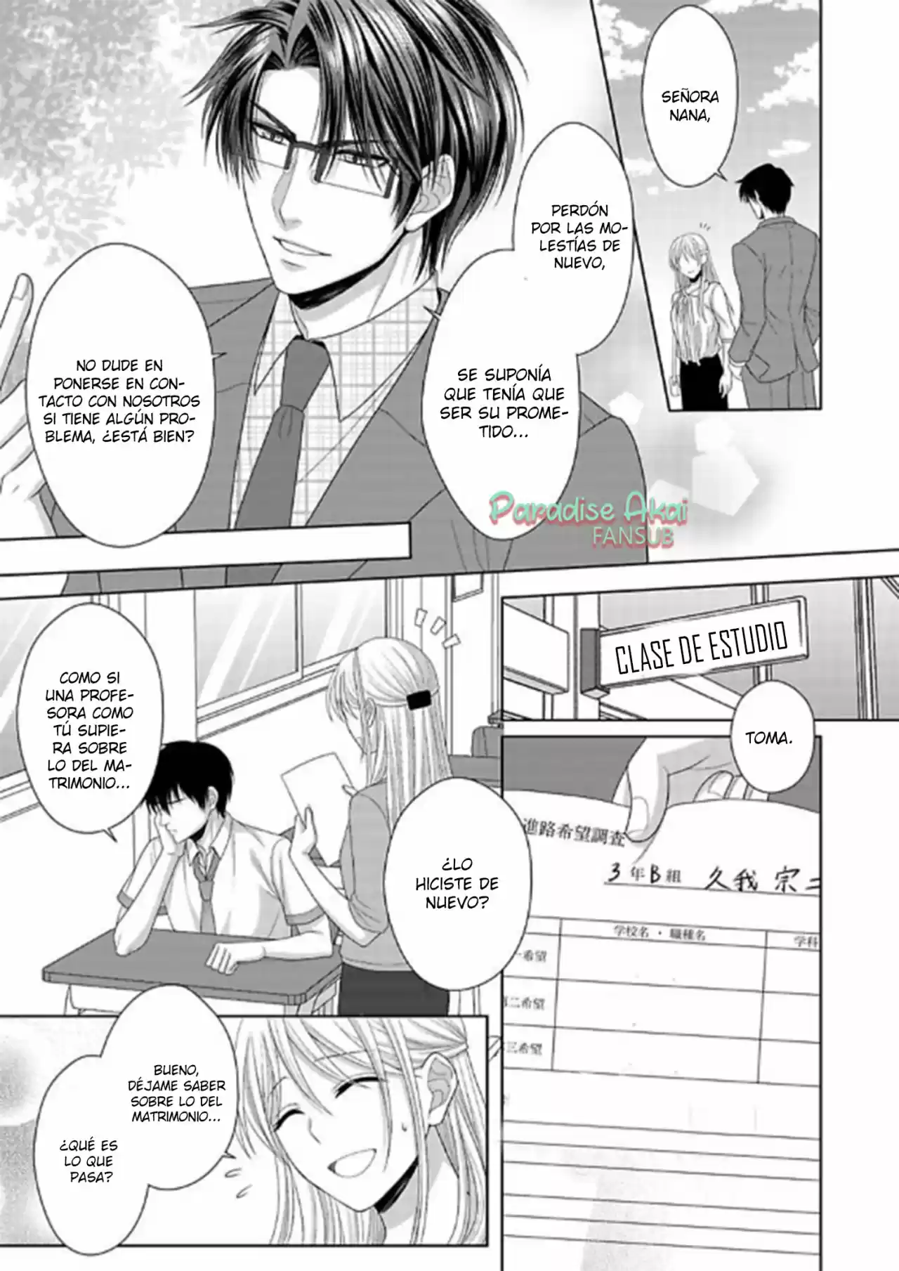 Omiai Aite wa Oshiego, Tsuyoki na, Mondaiji (2016) - Capítulo 3 - Página 14 - LectorTMOo