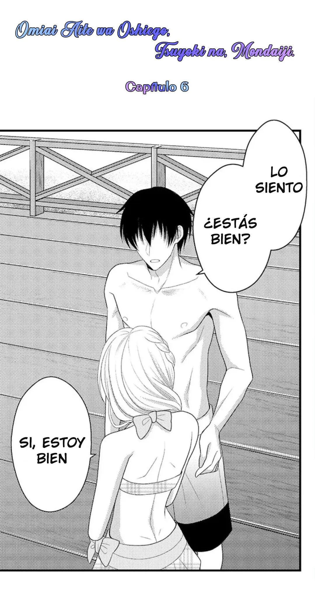 Omiai Aite wa Oshiego, Tsuyoki na, Mondaiji (2016) - Capítulo 6 - Página 7 - LectorTMOo