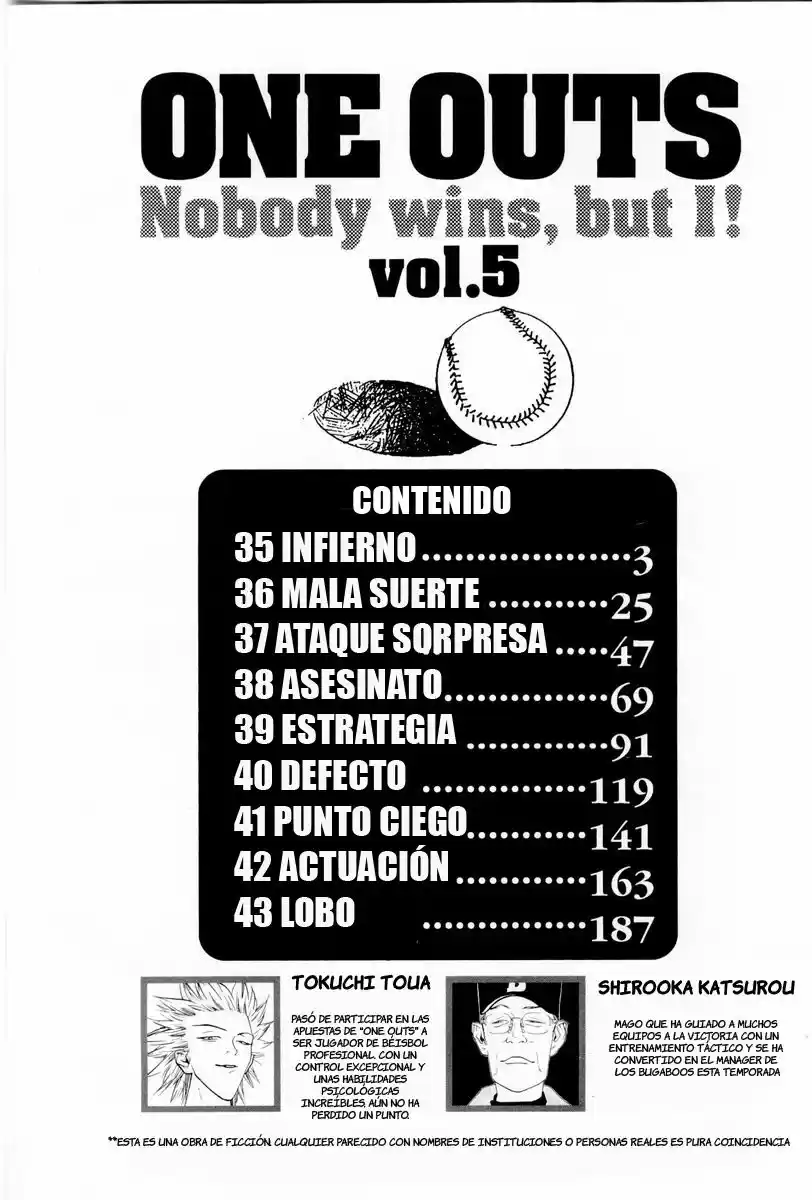 One Outs - Capítulo 35 - Página 4 - LectorTMOo