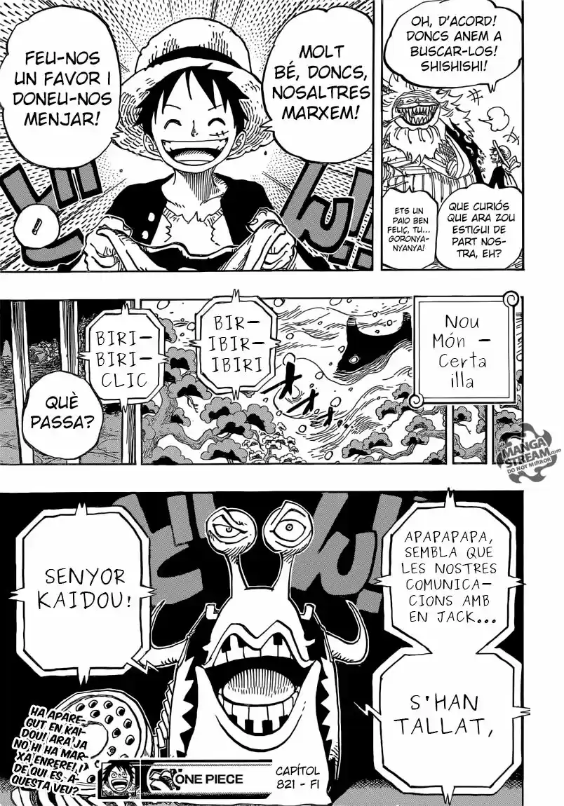 One Piece (Català) (1997) - Capítulo 821 - Página 18 - LectorTMOo