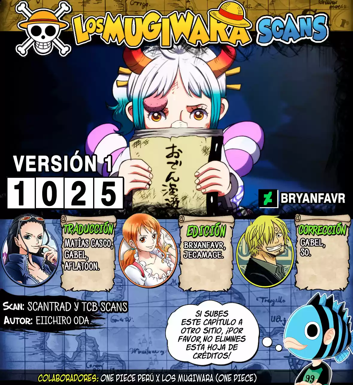 One Piece (1997) - Capítulo 1025 - Página 1 - LectorTMOo