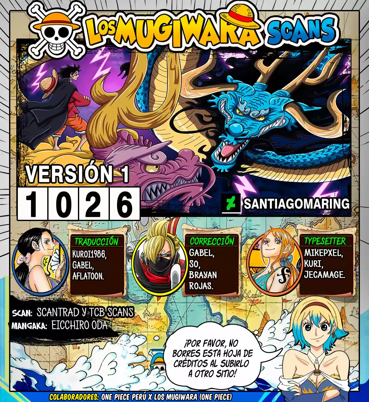 One Piece (1997) - Capítulo 1026 - Página 1 - LectorTMOo