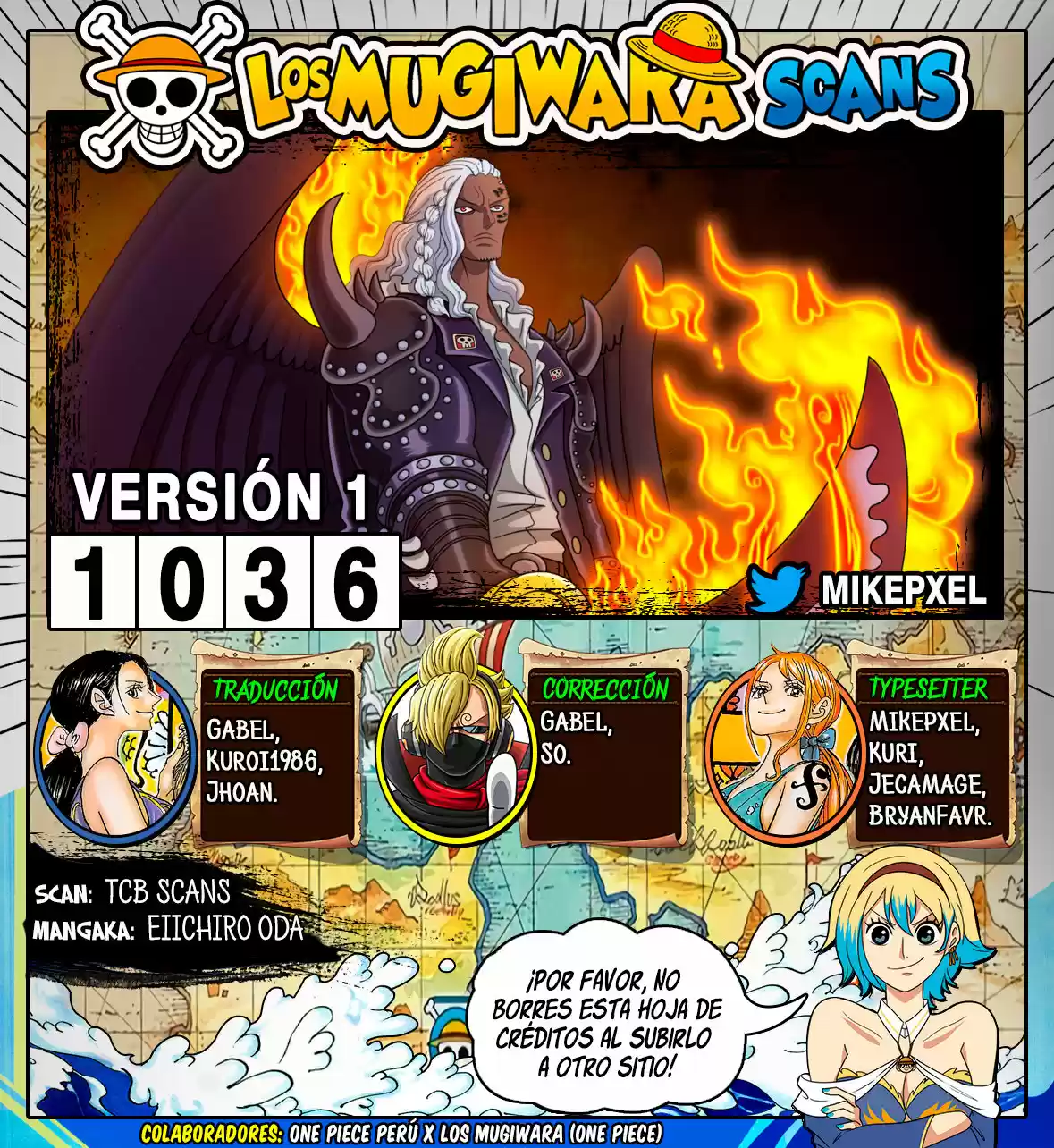 One Piece (1997) - Capítulo 1036 - Página 1 - LectorTMOo