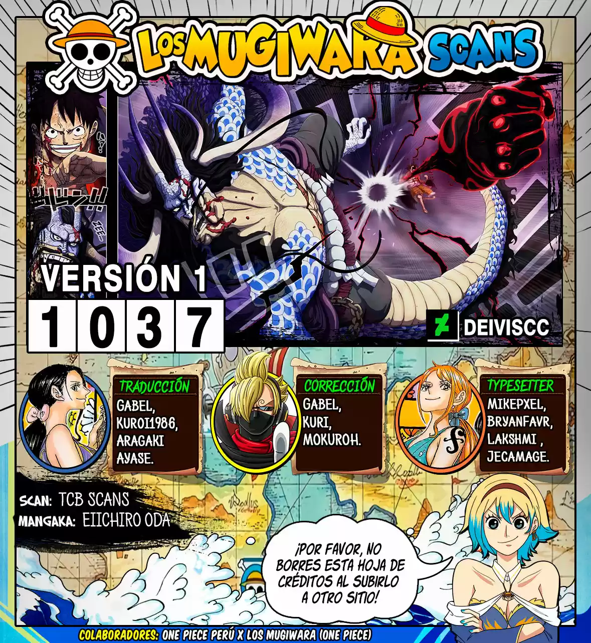 One Piece (1997) - Capítulo 1037 - Página 1 - LectorTMOo