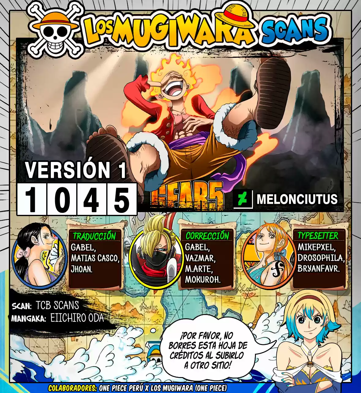 One Piece (1997) - Capítulo 1045 - Página 1 - LectorTMOo