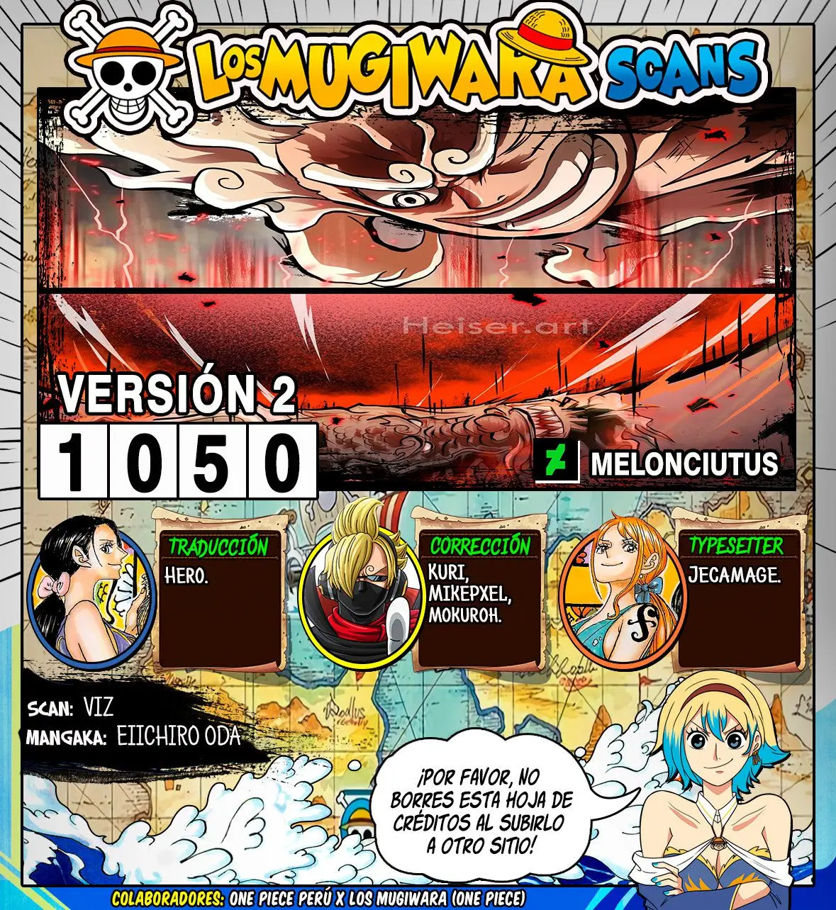 One Piece (1997) - Capítulo 1050 - Página 1 - LectorTMOo