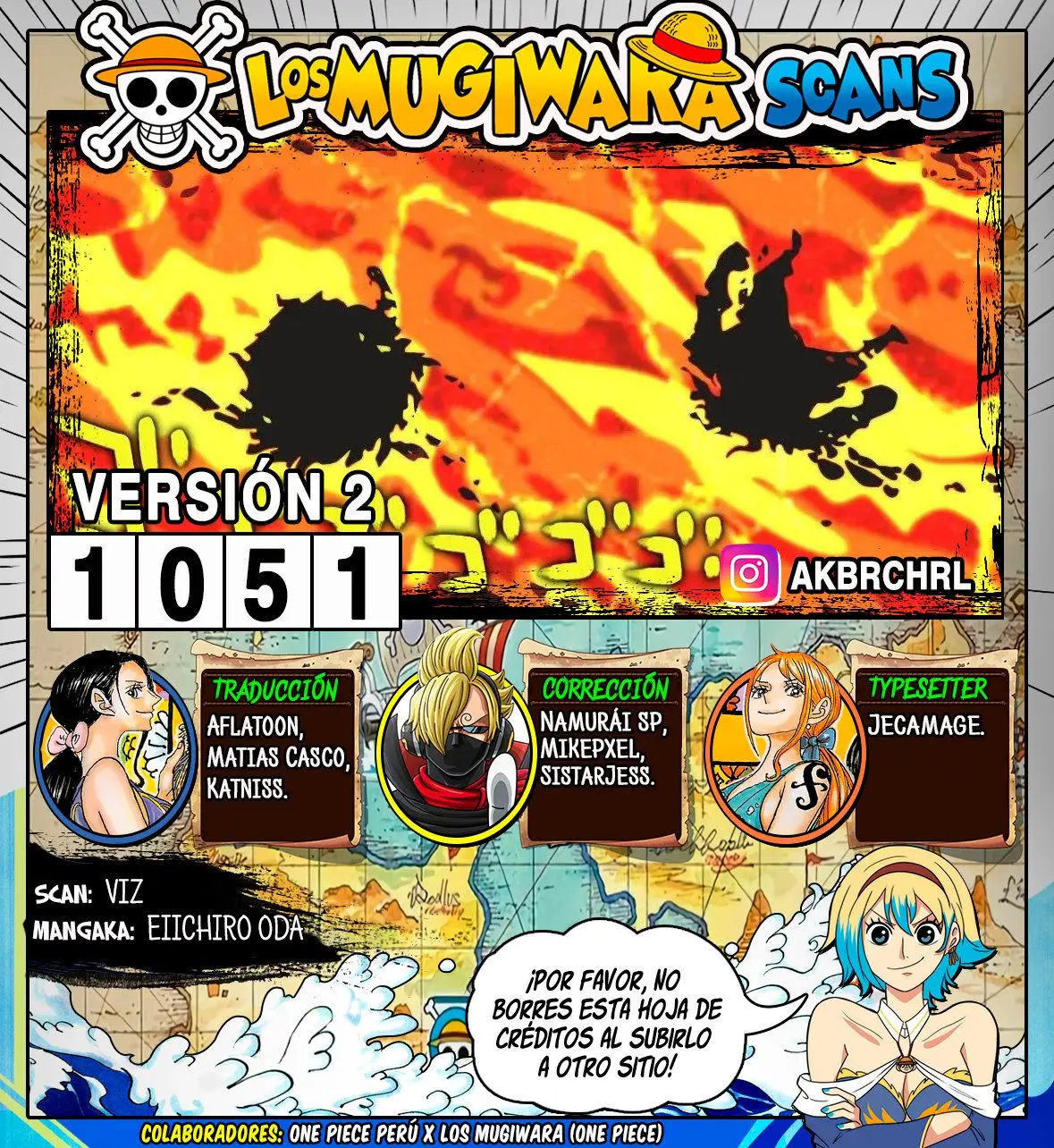 One Piece (1997) - Capítulo 1051 - Página 1 - LectorTMOo