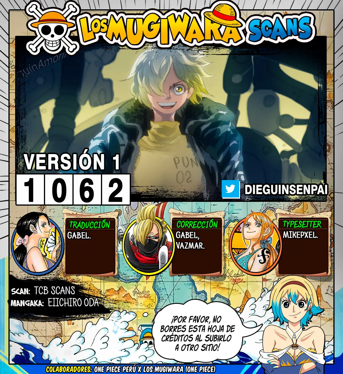 One Piece (1997) - Capítulo 1062 - Página 1 - LectorTMOo
