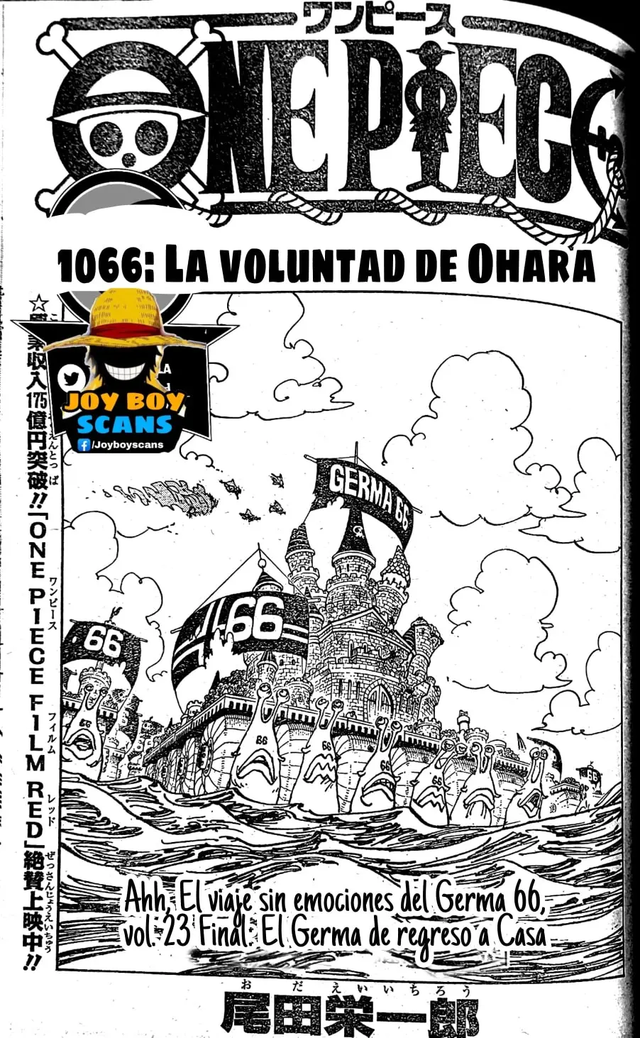One Piece (1997) - Capítulo 1066 - Página 1 - LectorTMOo