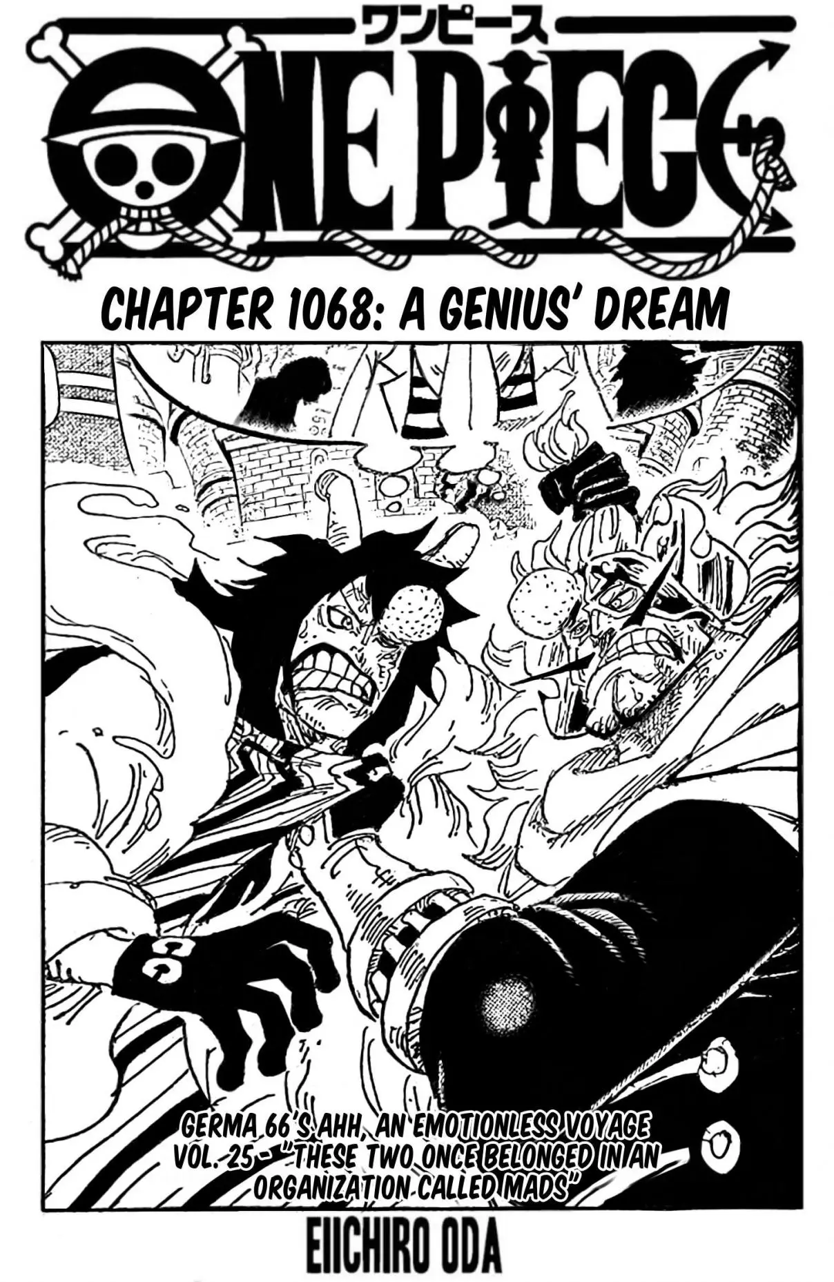 One Piece (1997) - Capítulo 1068 - Página 1 - LectorTMOo