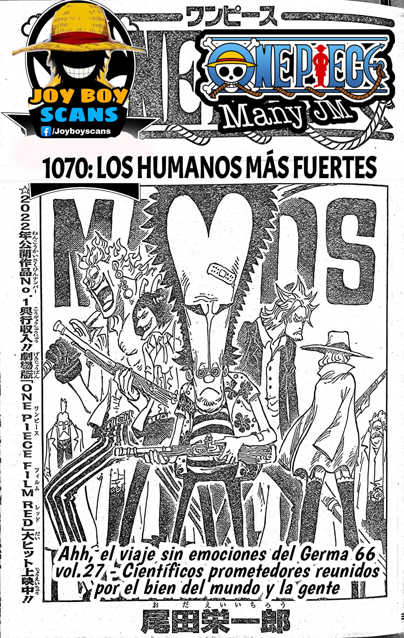 One Piece (1997) - Capítulo 1070 - Página 1 - LectorTMOo