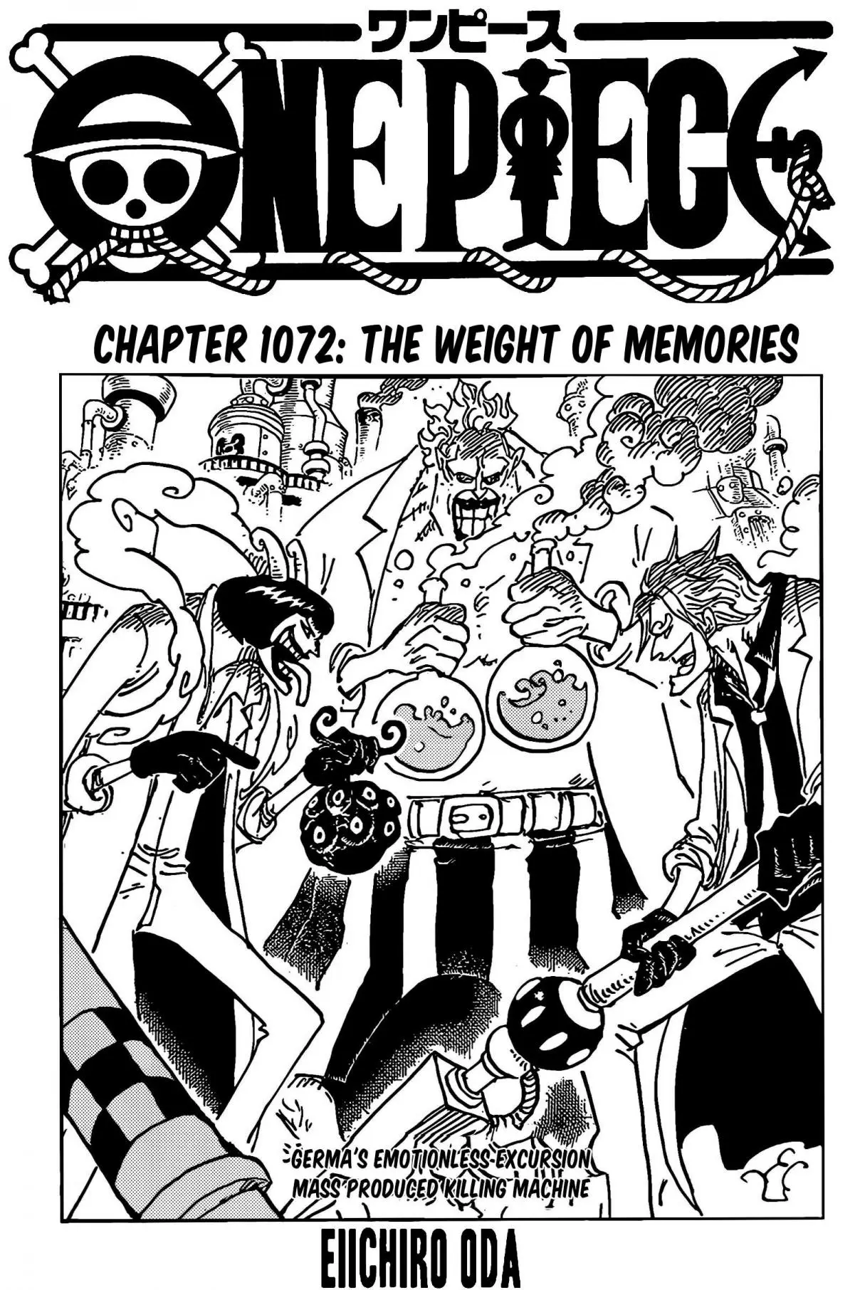 One Piece (1997) - Capítulo 1072 - Página 1 - LectorTMOo