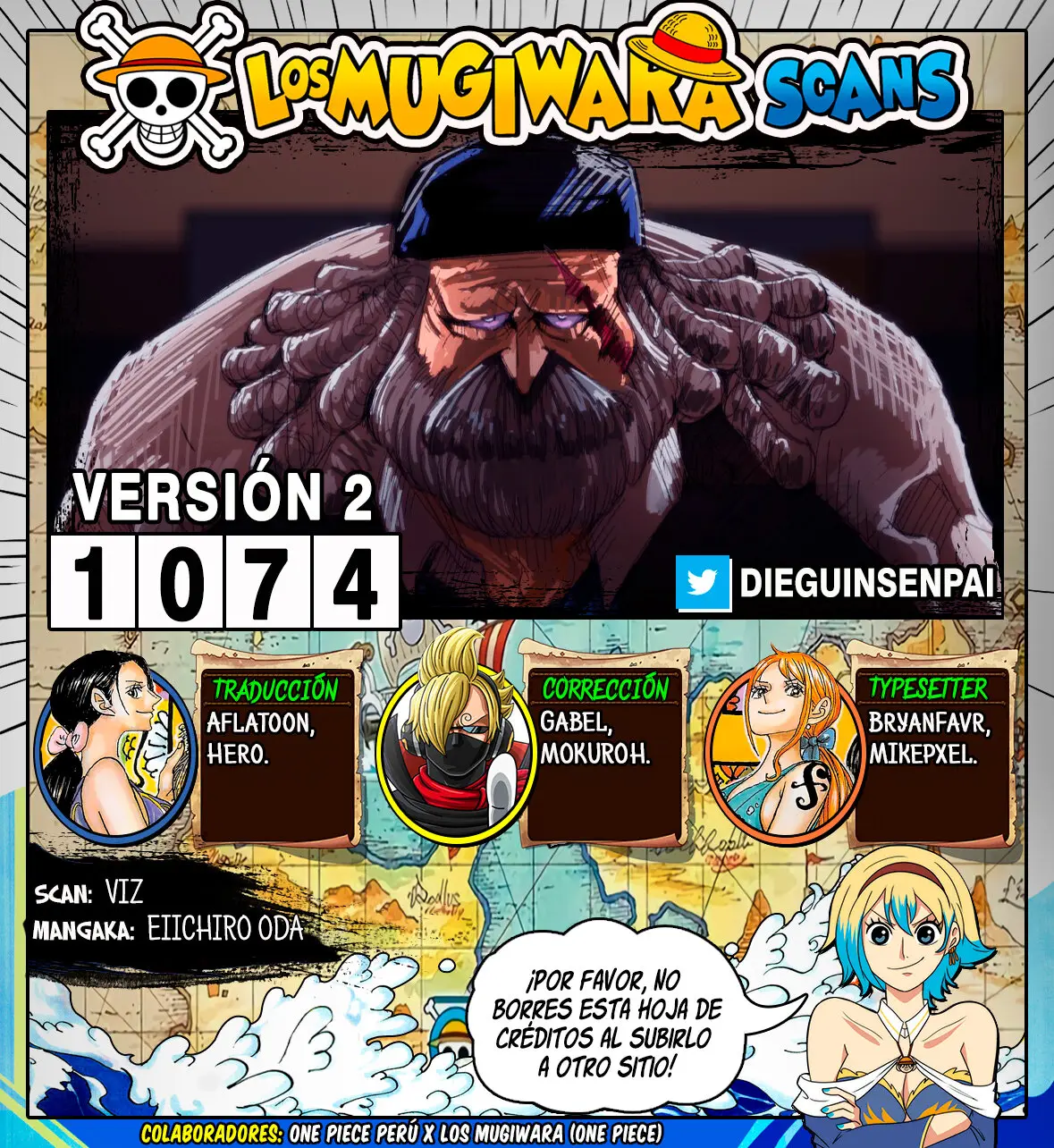 One Piece (1997) - Capítulo 1074 - Página 1 - LectorTMOo