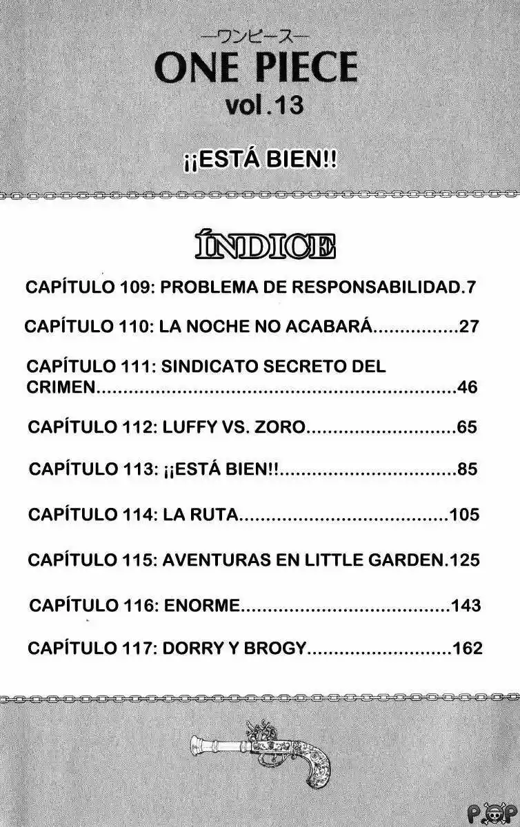 One Piece (1997) - Capítulo 109 - Página 4 - LectorTMOo
