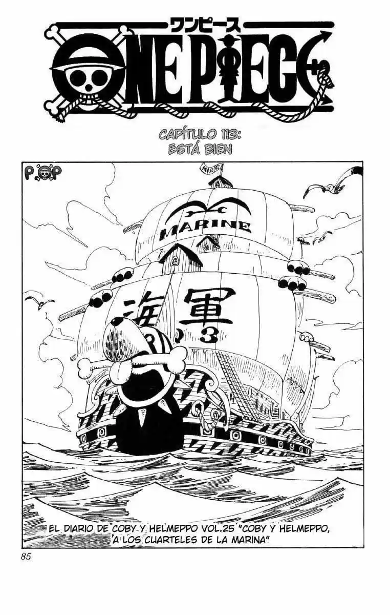 One Piece (1997) - Capítulo 113 - Página 1 - LectorTMOo