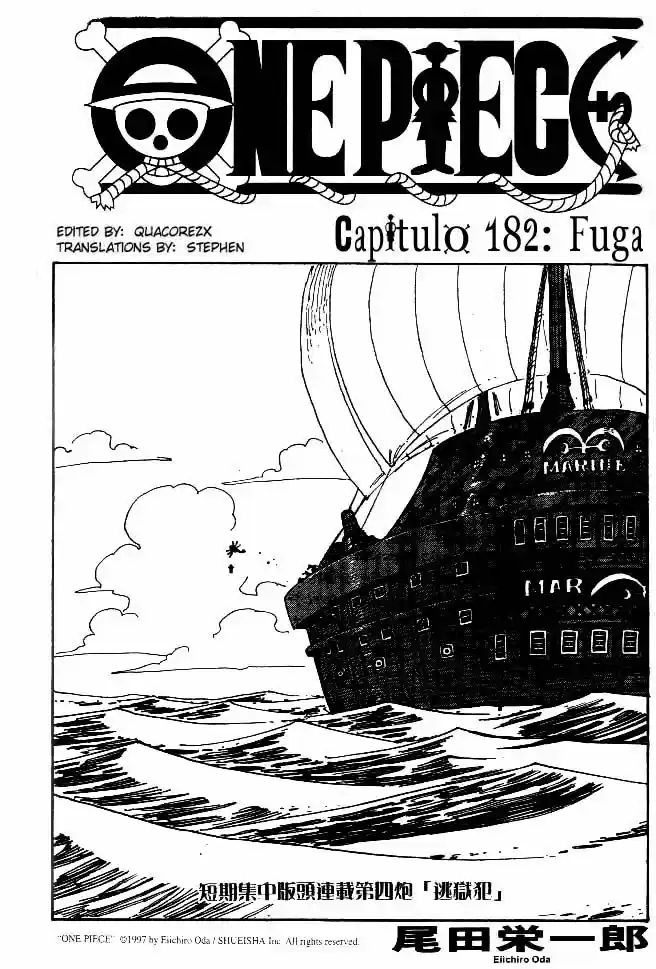 One Piece (1997) - Capítulo 182 - Página 1 - LectorTMOo