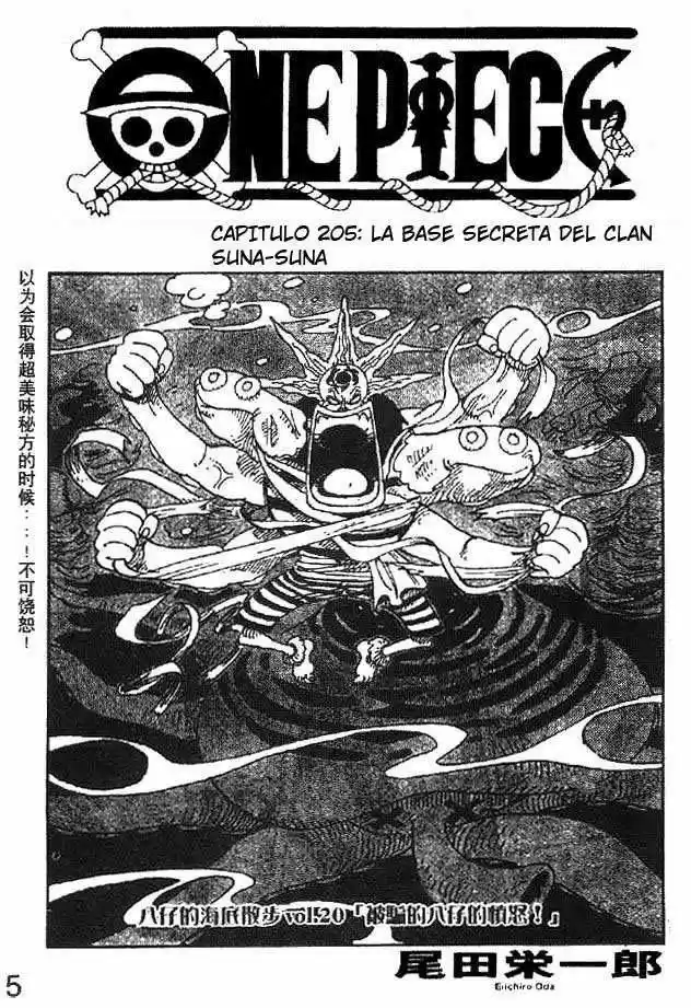One Piece (1997) - Capítulo 205 - Página 1 - LectorTMOo