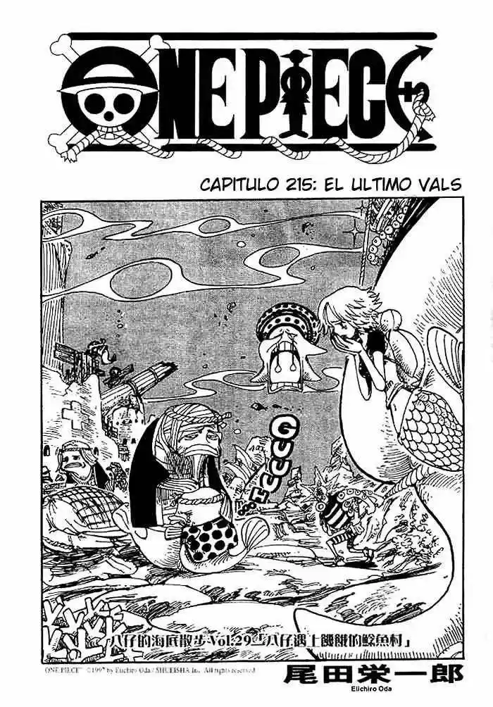 One Piece (1997) - Capítulo 215 - Página 1 - LectorTMOo