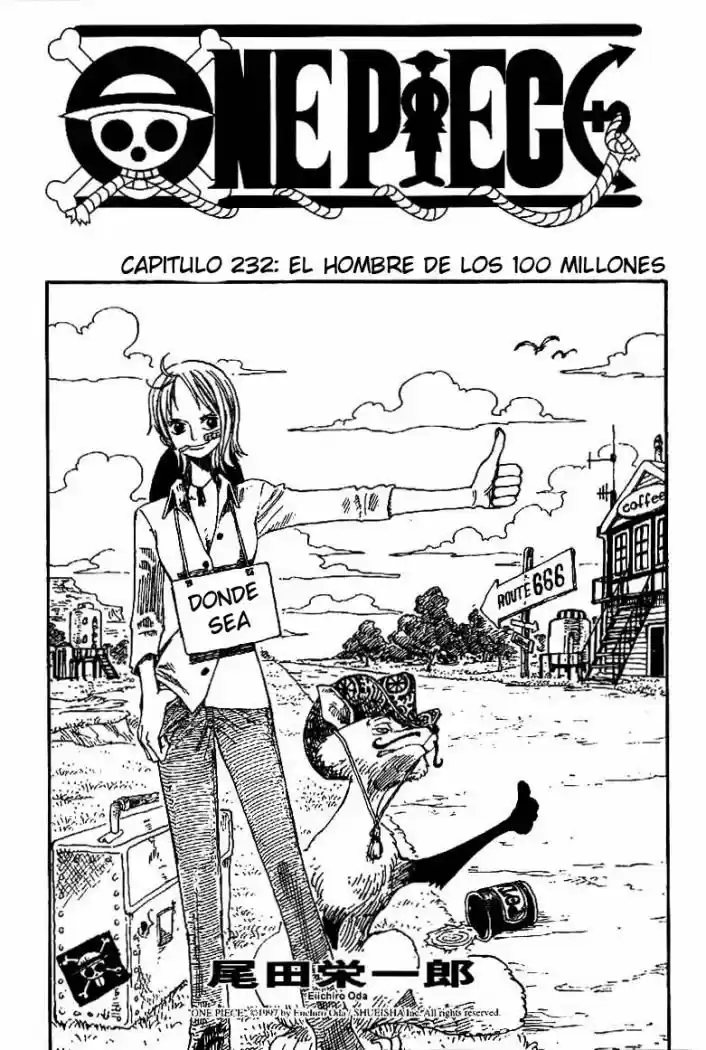 One Piece (1997) - Capítulo 232 - Página 1 - LectorTMOo