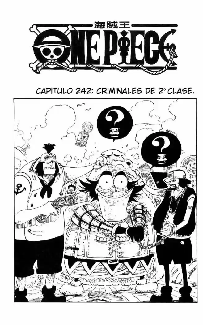 One Piece (1997) - Capítulo 242 - Página 1 - LectorTMOo