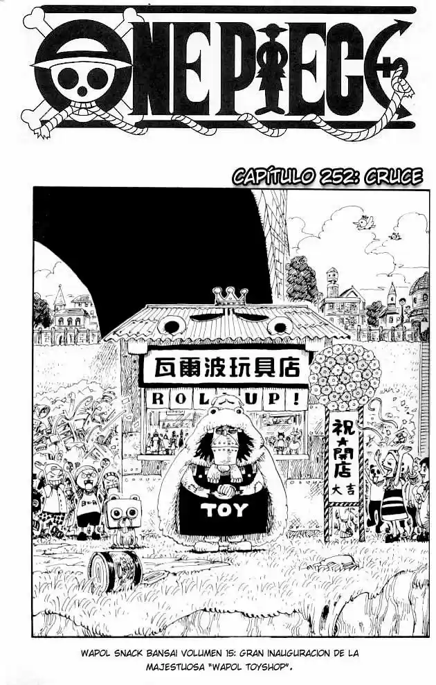 One Piece (1997) - Capítulo 252 - Página 1 - LectorTMOo
