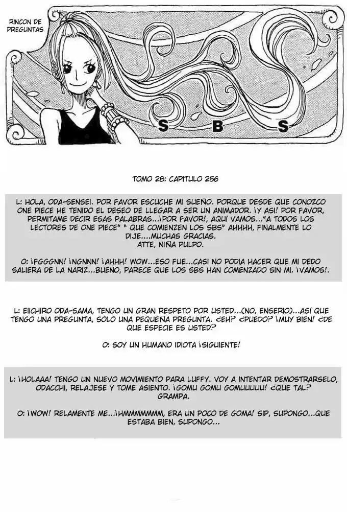 One Piece (1997) - Capítulo 256 - Página 20 - LectorTMOo