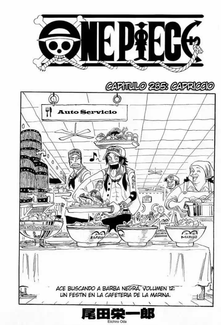 One Piece (1997) - Capítulo 285 - Página 1 - LectorTMOo