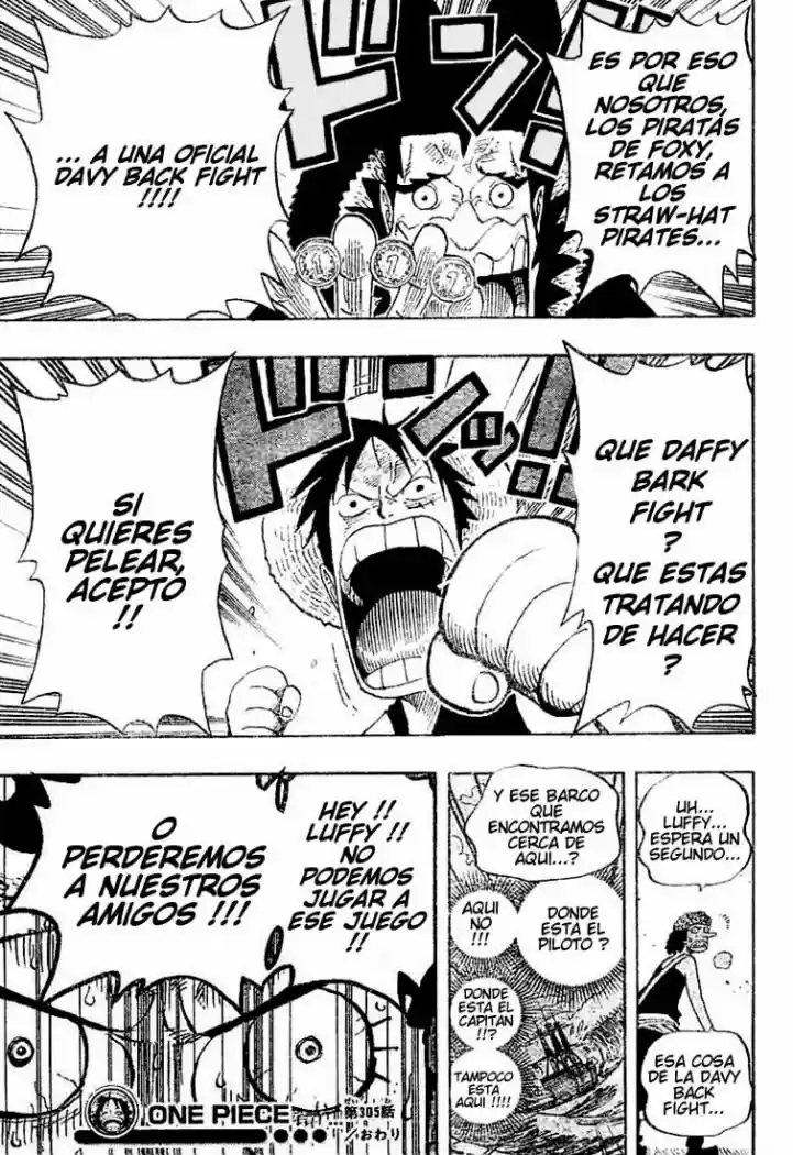 One Piece (1997) - Capítulo 305 - Página 18 - LectorTMOo
