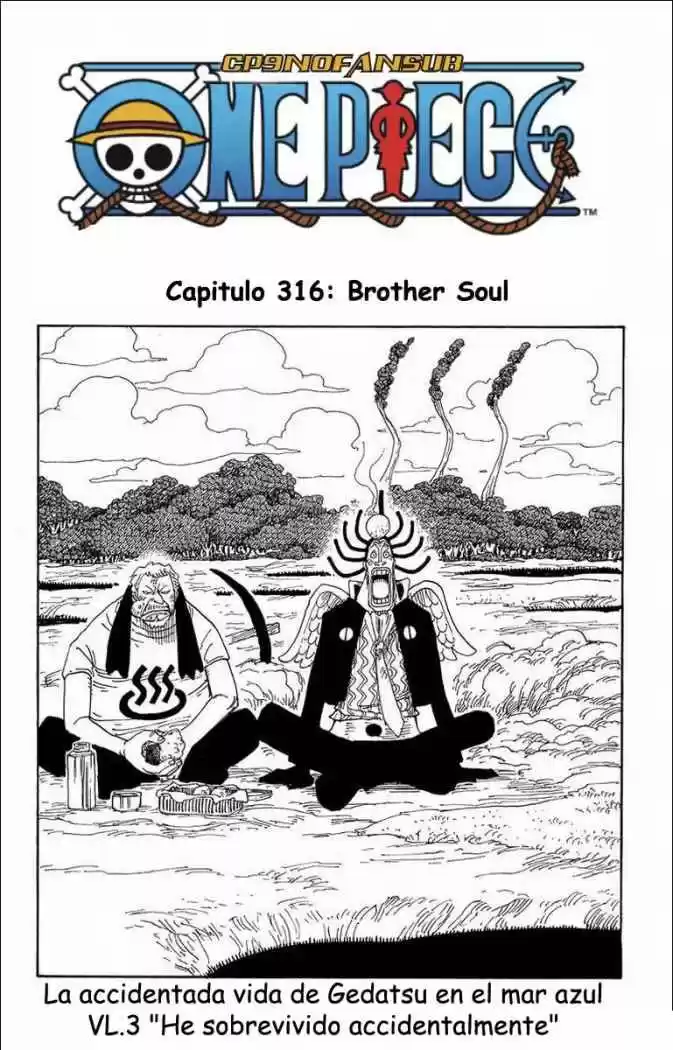 One Piece (1997) - Capítulo 316 - Página 1 - LectorTMOo