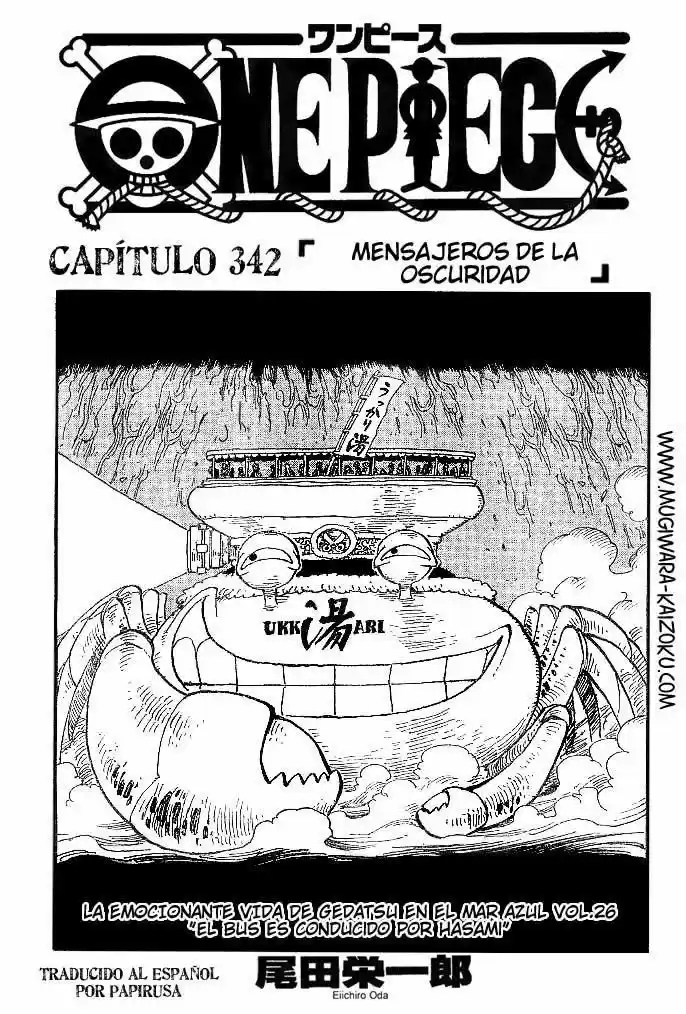 One Piece (1997) - Capítulo 342 - Página 1 - LectorTMOo