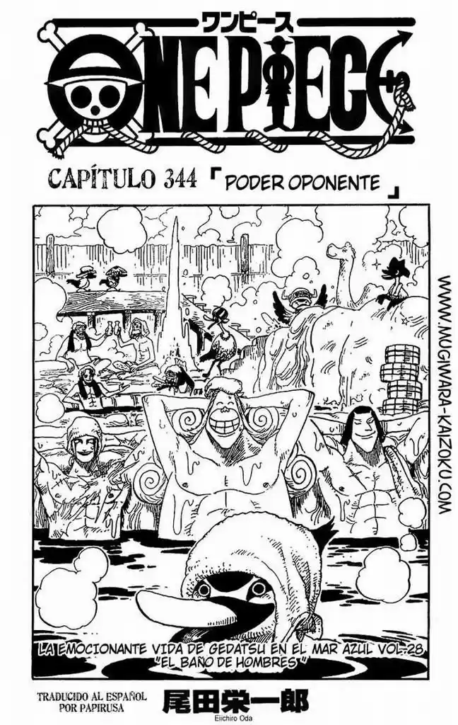 One Piece (1997) - Capítulo 344 - Página 1 - LectorTMOo
