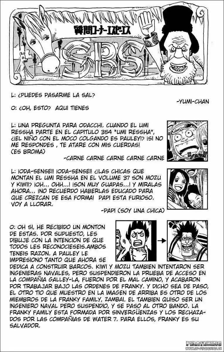 One Piece (1997) - Capítulo 364 - Página 19 - LectorTMOo