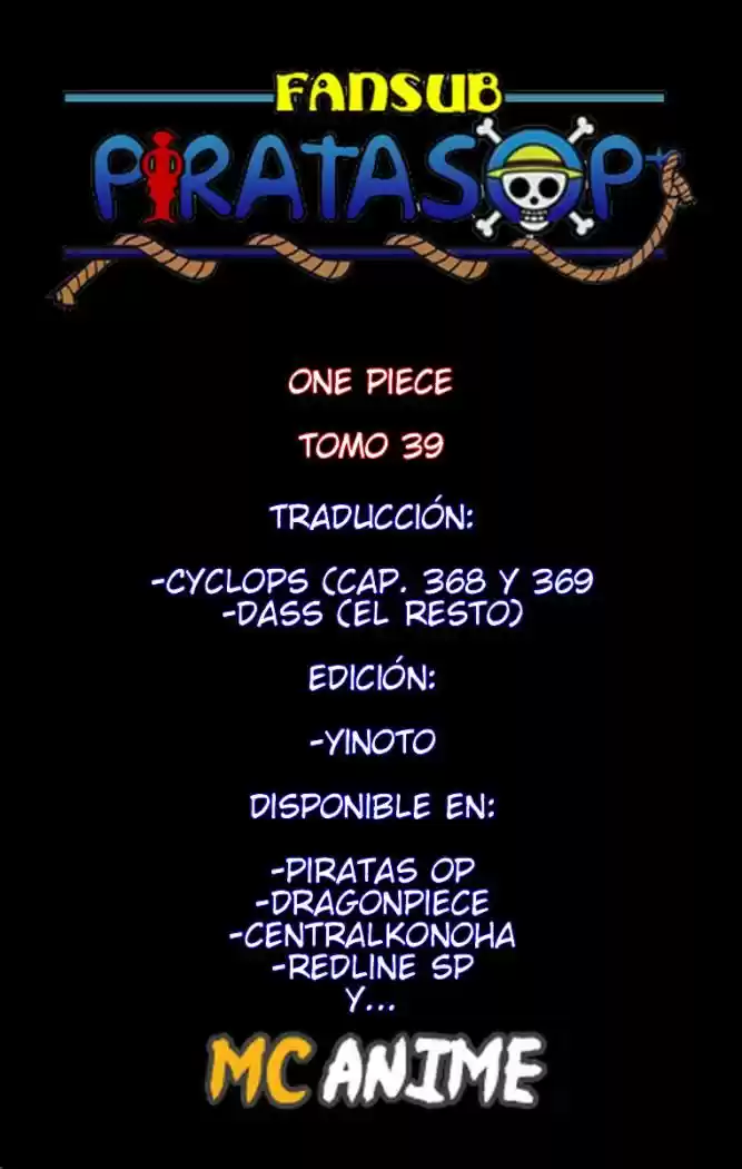 One Piece (1997) - Capítulo 368 - Página 7 - LectorTMOo