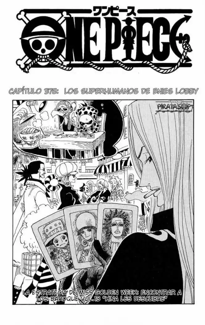 One Piece (1997) - Capítulo 375 - Página 1 - LectorTMOo