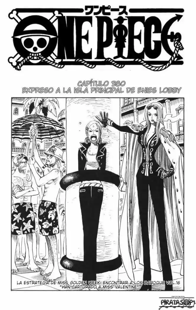 One Piece (1997) - Capítulo 380 - Página 1 - LectorTMOo