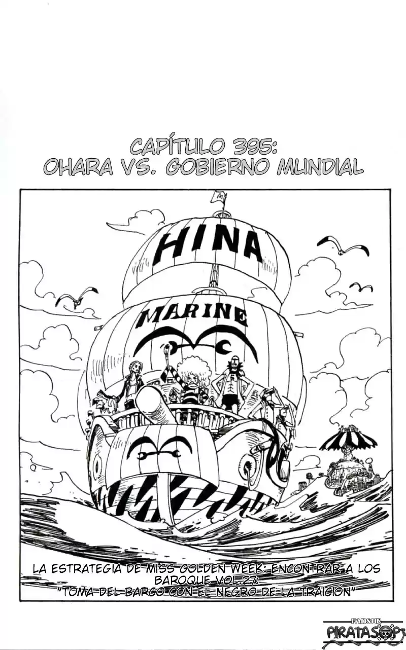 One Piece (1997) - Capítulo 395 - Página 1 - LectorTMOo