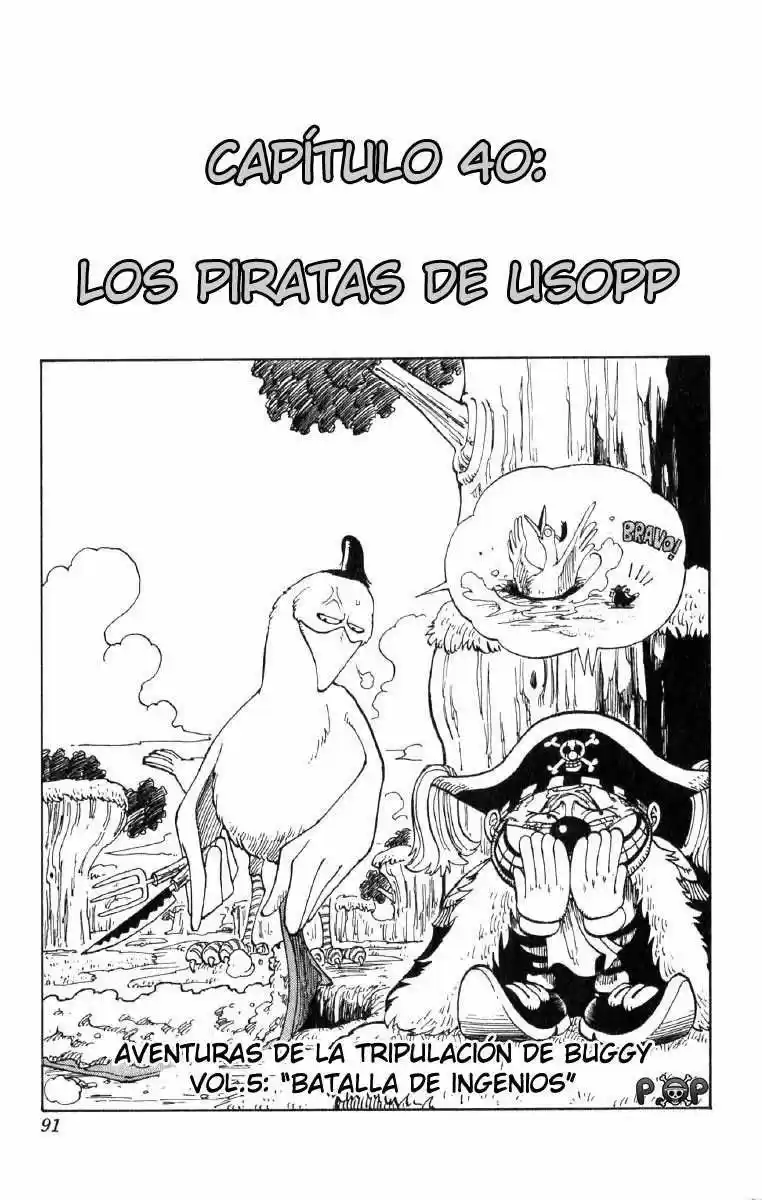One Piece (1997) - Capítulo 40 - Página 1 - LectorTMOo