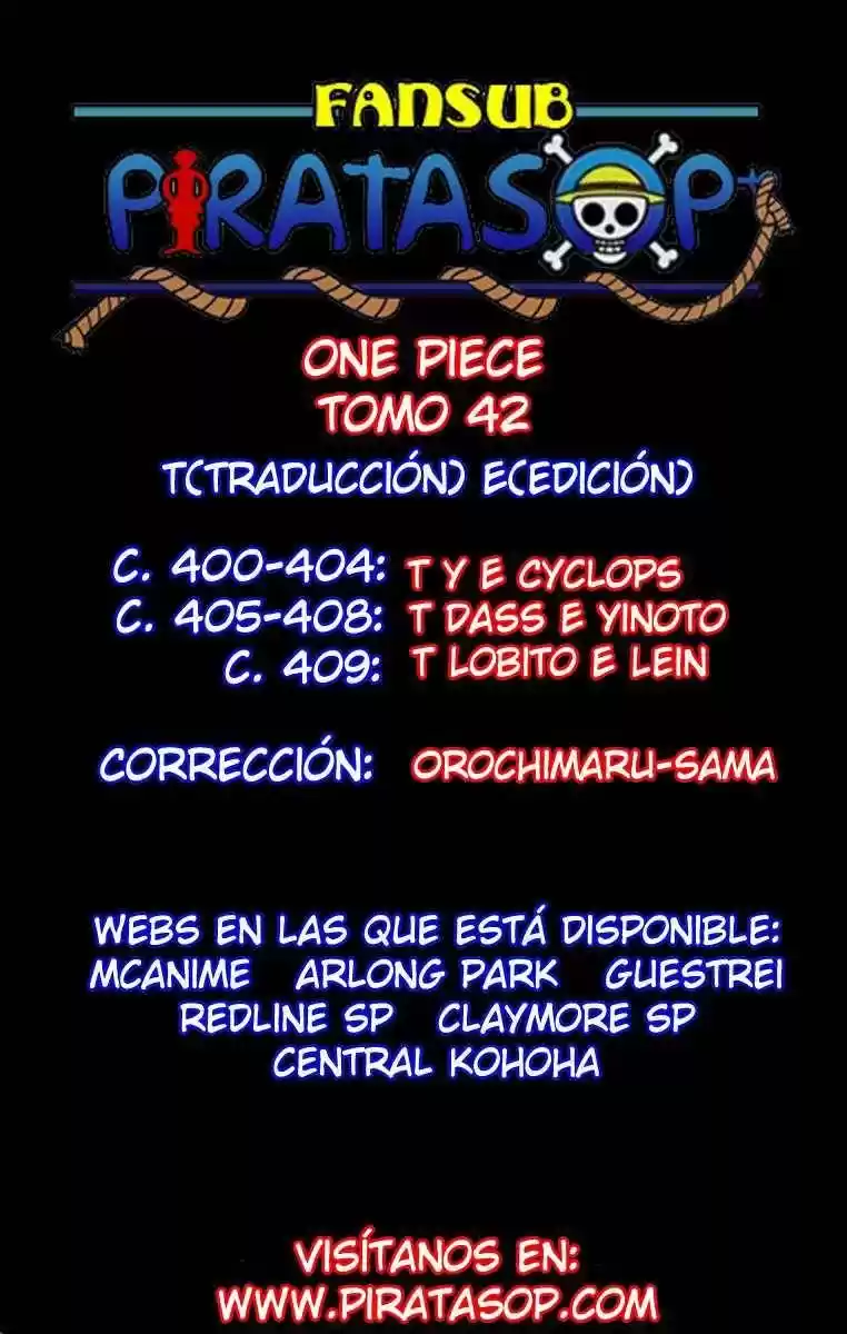 One Piece (1997) - Capítulo 400 - Página 24 - LectorTMOo