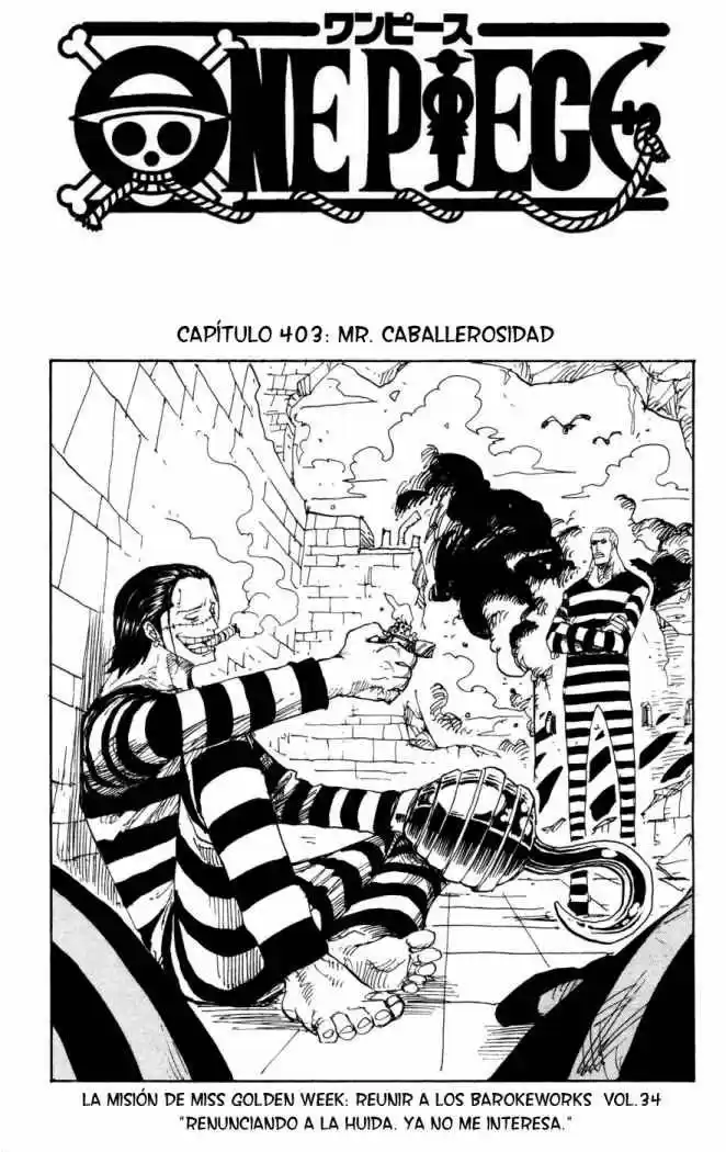One Piece (1997) - Capítulo 403 - Página 2 - LectorTMOo