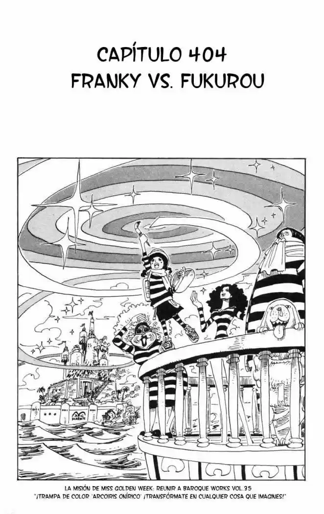 One Piece (1997) - Capítulo 404 - Página 1 - LectorTMOo