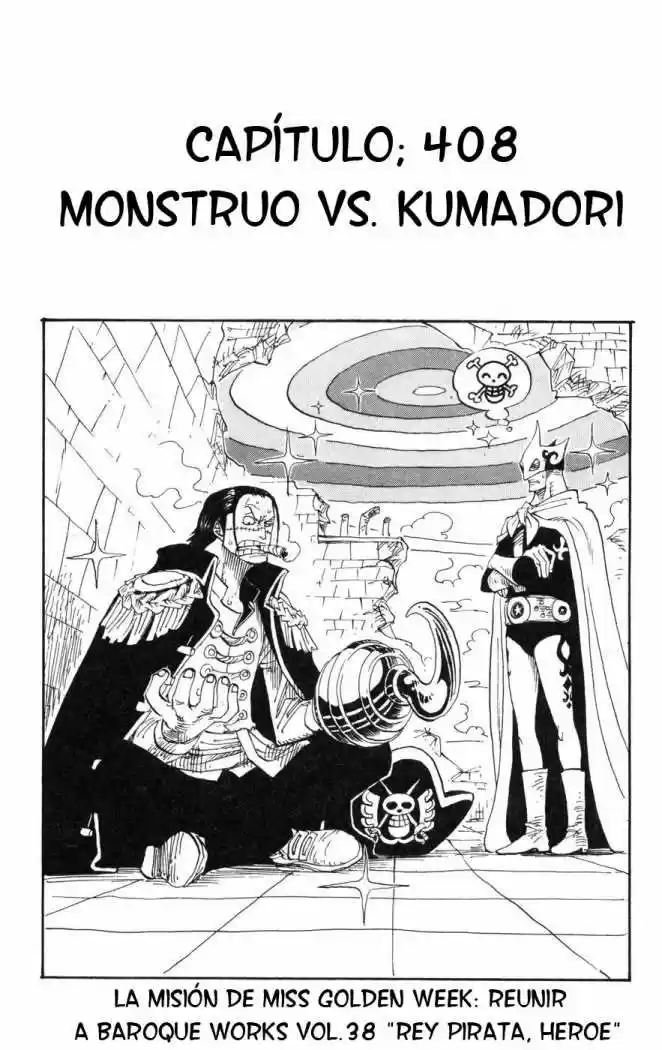 One Piece (1997) - Capítulo 408 - Página 1 - LectorTMOo