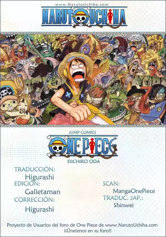 One Piece (1997) - Capítulo 412 - Página 1 - LectorTMOo