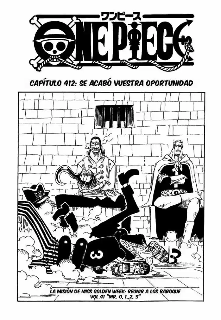 One Piece (1997) - Capítulo 412 - Página 2 - LectorTMOo