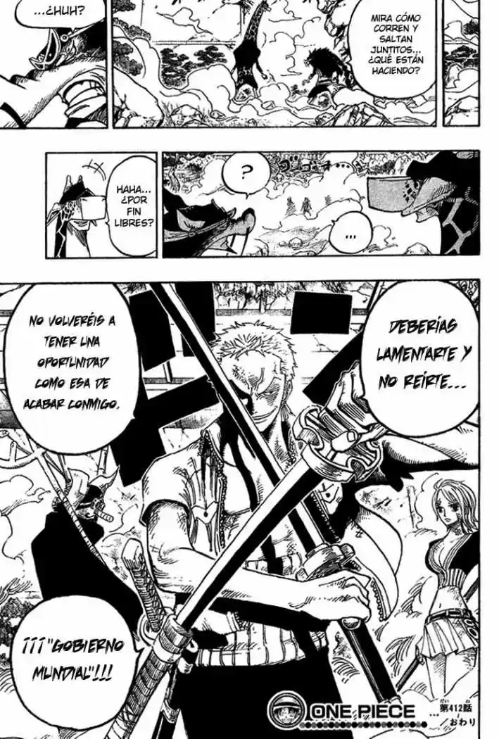 One Piece (1997) - Capítulo 412 - Página 19 - LectorTMOo