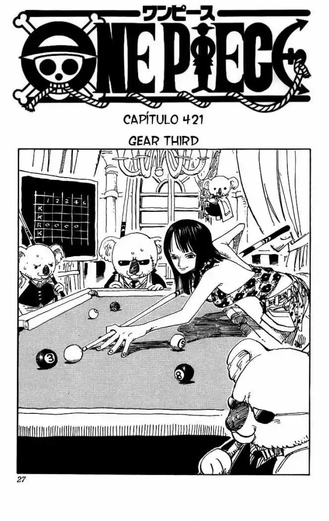 One Piece (1997) - Capítulo 421 - Página 2 - LectorTMOo