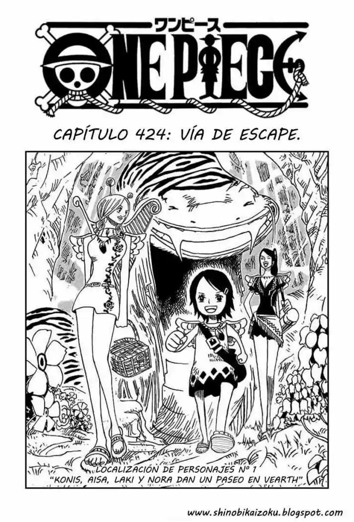 One Piece (1997) - Capítulo 424 - Página 1 - LectorTMOo