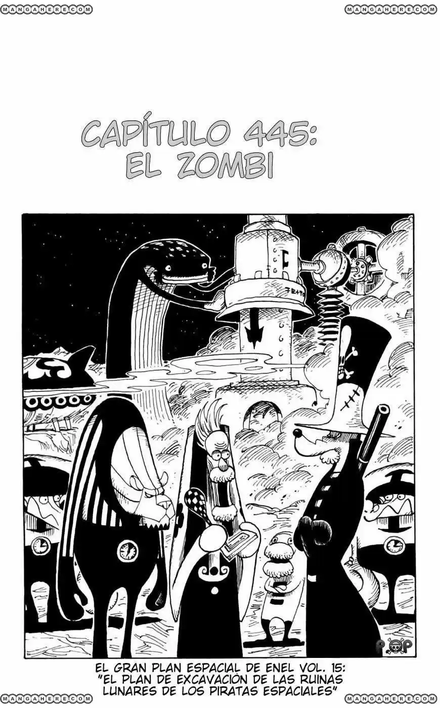 One Piece (1997) - Capítulo 445 - Página 1 - LectorTMOo