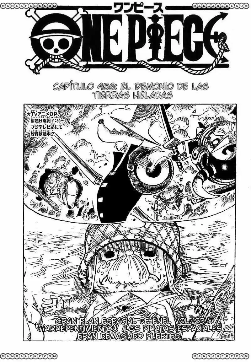 One Piece (1997) - Capítulo 456 - Página 1 - LectorTMOo